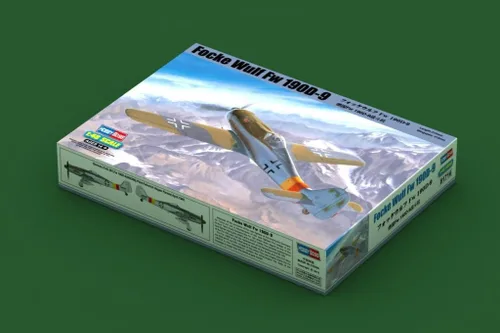 Vista 2 de Hobby Boss Kit de construcción de modelo de avión Focke-Wulf FW 190D-9