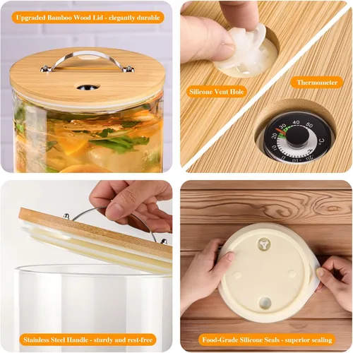 Vista 3 de Dispensador de bebidas de 2.9 galones, dispensador de bebidas de vidrio con soporte, dispensadores de bebidas para fiestas, dispensador de bebidas