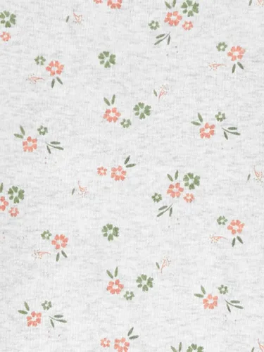 Vista 2 de Simple Joys by Carter's Juego de pijama de algodón de 6piezas, para niñas