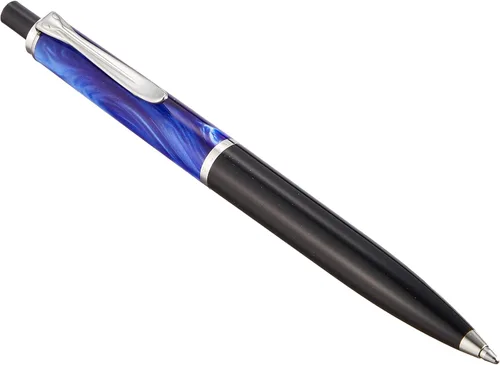 Vista 2 de Pelikan Bolígrafo K205, a base de aceite, azul mármol, clásico
