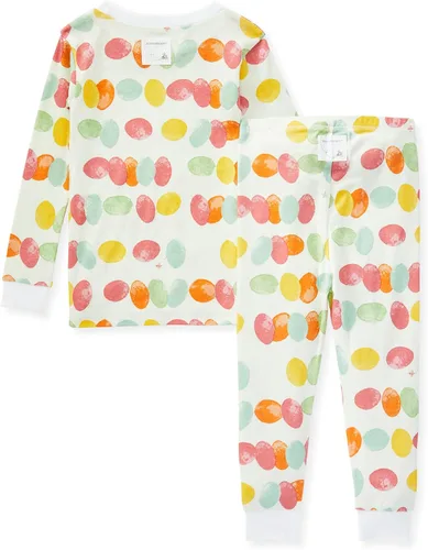 Vista 2 de Burts Bees - Conjunto de pijama para bebé camiseta y pantalón de 2 piezas 100 algodón orgánico