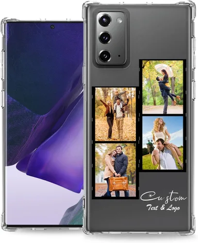 Vista 12 de Funda de teléfono personalizada para Samsung Galaxy Note 20 Ultra Photo Text, Personalizada para añadir tu nombre de imagen, Note20 Funda con bolsa