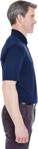 Vista 2 de UltraClub Camisa polo Cool & Dry Sport Interlock para hombre