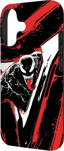 Vista 2 de Marvel Venom: Let There Be Carnage - Carcasa para iPhone 17, color rojo y negro