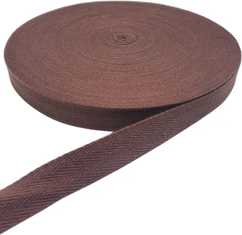 Vista 37 de Cinta de espiga de 50 yardas, cinta de algodón para coser (beige, 1 pulgada) Materiales respetuosos con el medio ambiente, suaves