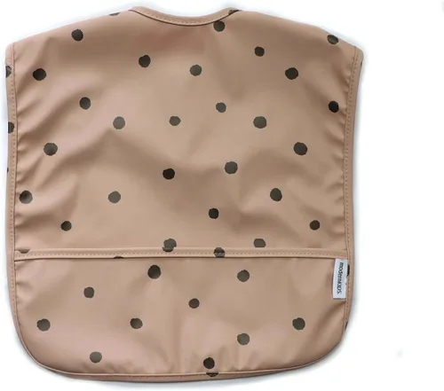 Vista 2 de modernKIDS Babero sin mangas para niñas y niños Babero impermeable para bebé Bata de bebé para comer Babero delantal con bolsillo