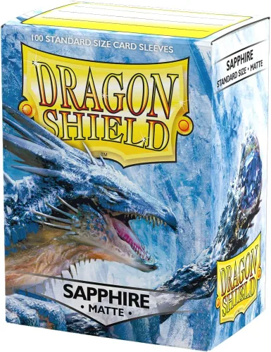Vista 20 de Dragon Shield Fundas para cartas mate de tamaño estándar 100 CT - Fundas TCG lisas y resistentes - Compatible con Pokémon, carne y sangre, una