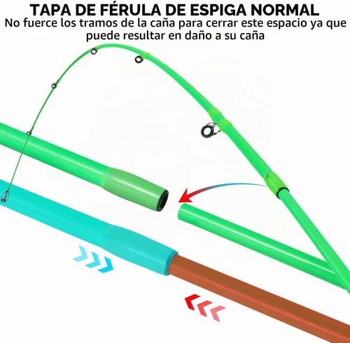 Vista 5 de One Bass Combo de Caña y Carrete de Pesca, Combo de Baitcasting Rápido Medio, Fibra de Carbono de 24 Toneladas, 2 Piezas de Cañas de Pescar