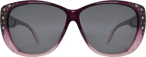 Vista 2 de PZ - Gafas de sol polarizadas para mujer para cubrir sobre gafas graduadas con protección UV