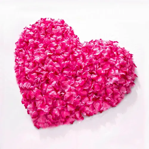 Vista 24 de Pyrrhiax 1000 pétalos de rosa artificiales, pétalos de rosa falsos para noches románticas, bodas, propuestas de decoración de flores de aniversario
