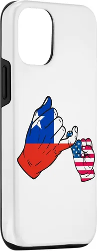 Vista 3 de iPhone 15 Parent and child Chile USA family Case
