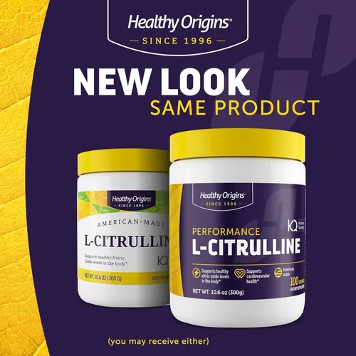 Vista 7 de Healthy Origins L-Citrulina en polvo 2,000 mg por porción, 10.6 oz (300g) – Suplemento de aminoácidos de grado USP fabricado en Estados Unidos