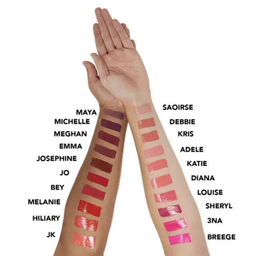 Vista 5 de Carter Beauty Word of Mouth - Lápiz labial mate de terciopelo, Katie para mujer, lápiz labial de 0.16 onzas