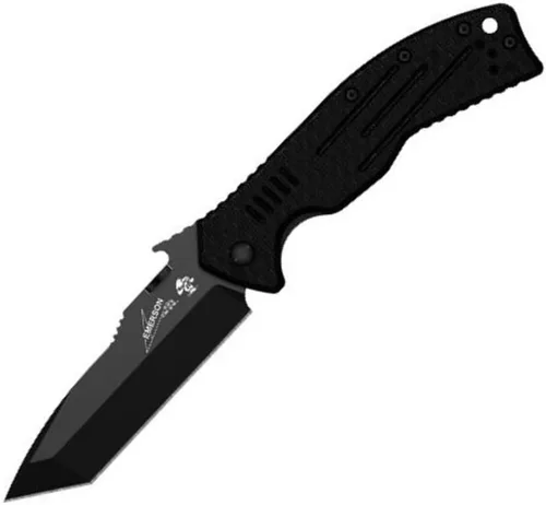 Vista 3 de Kershaw Emerson CQC-K - Cuchillos de bolsillo, cuchillo plegable de apertura manual con función en forma de onda, varios estilos