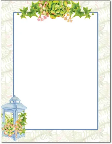 Vista 3 de Cotton Blooms - Papel para impresora láser e inyección de tinta (25 hojas)