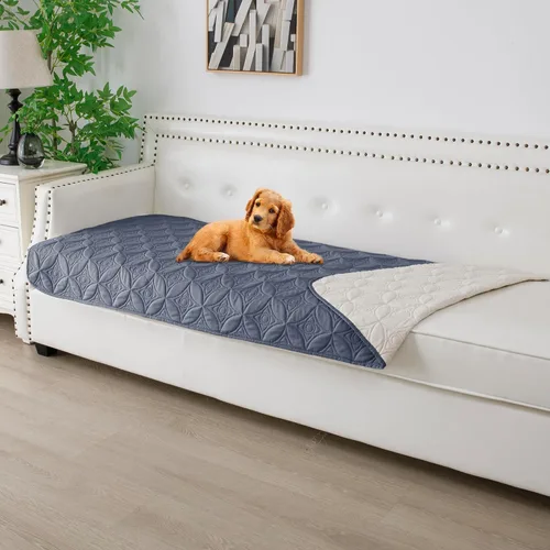 Vista 42 de Manta impermeable para perro, 30 x 30 pulgadas, fundas de sofá para mascotas pequeñas para sofá, silla, cama, protector de muebles de perros