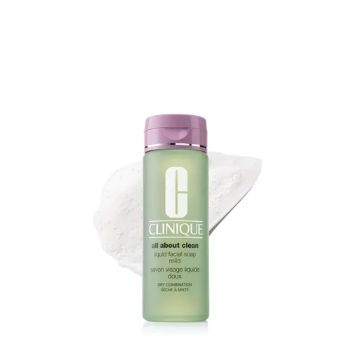 Vista 14 de Clinique All About Clean Liquid Facial Soap Mild Gentle Face Cleanser For Dry Combination Skin Type 2 Face Wash Step 1 in 3-Step Skin Care