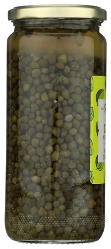 Vista 6 de Roland Foods Nonpareille Capers, tarro de 16 onzas, paquete de 1
