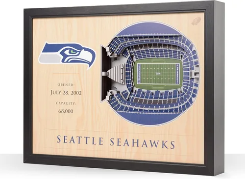 Vista 22 de YouTheFan NFL Arte de Pared StadiumView de 25 Capas