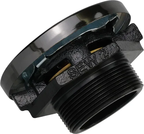 Vista 9 de Tapa de combustible con ventilación para tanque de transferencia, con cuello roscado de 2 pulgadas, Tapa de tanque de combustible diésel