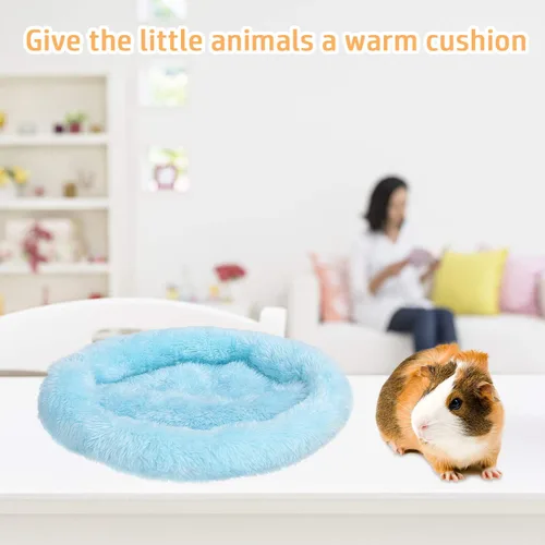 Vista 5 de FEBSNOW Cama de conejillo de indias y hámster para animales pequeños con cepillo removedor de pelo