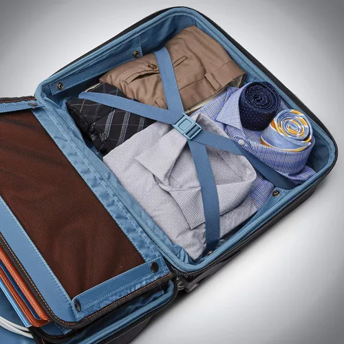 Vista 4 de Samsonite Oficina móvil vertical PRO, Negro -, Oficina móvil vertical profesional