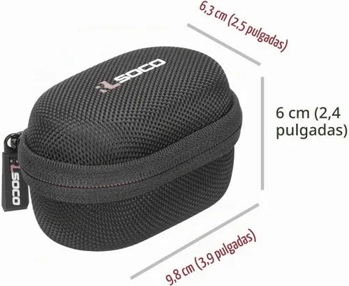 Vista 4 de RLSOCO Funda de transporte para auriculares Sony WF-XB700 verdaderamente inalámbricos Bluetooth (solo funda)
