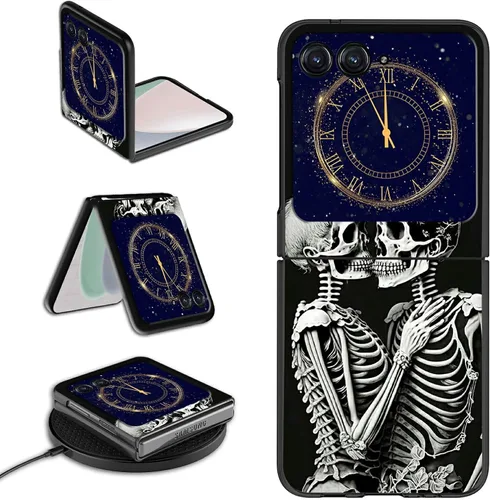 Vista 22 de Rossy Funda para Motorola Razr Plus 2023 para Moto Razr+ 2023 con patrón de niña africana para mujeres y hombres, ultra delgada, ligera