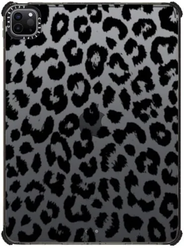 Vista 17 de CASETiFY Estuche de impacto para iPad Pro 12.9" (3ª/4ª/5ª/6ª generación) - Libro de composición Brachio - Negro transparente