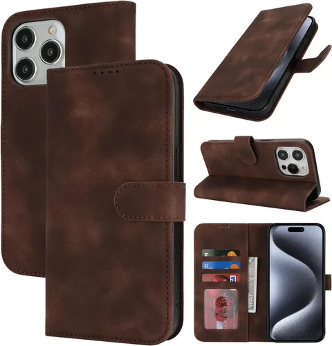 Vista 56 de Funda tipo cartera para iPhone 8 Plus iPhone 7 Plus con tarjetero para iPhone 8 Plus, funda tipo cartera para mujeres y hombres, de piel sintética