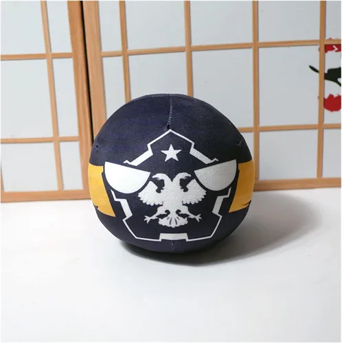 Vista 31 de Polandball Countryballs Muñeco de peluche Ucrania España Hungría Portugal Rumanía Grecia Austria México Polonia Ball (15,3.8 pulgadas)