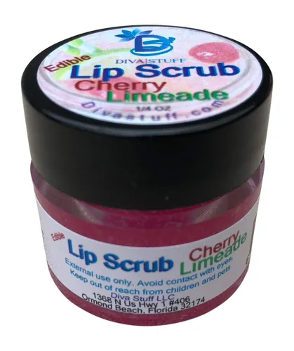 Vista 26 de Exfoliante labial de Diva Stuff, Acai berry