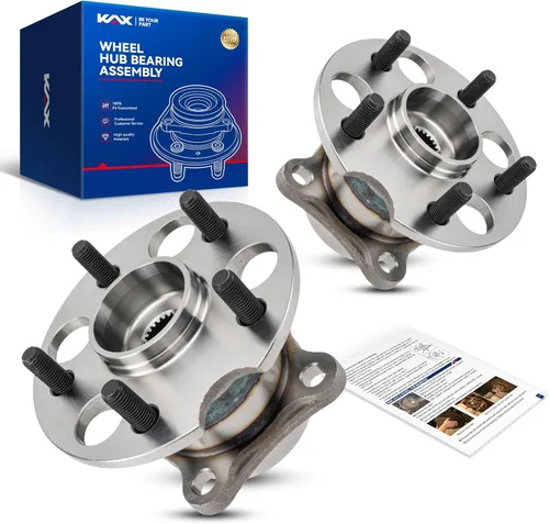 Vista 27 de KAX 510063 Rodamiento de rueda delantera compatible con Toyota Camry 2004-2017, Ford Edge 2007-2014, Toyota Sienna 2004-2010, conjunto de cubo