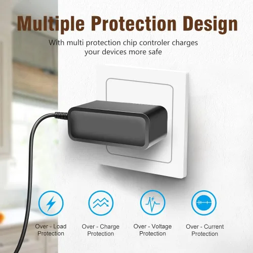 Vista 5 de TAIFU Cargador apto para Theragun Mini, Prime, G4-Mini-PKG-US, G4-Prime-PKG-US Pistola de masaje de repuesto