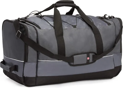 Vista 7 de Bolsa de lona SwissGear Apex para viajes y gimnasio con sistema de cordón elástico