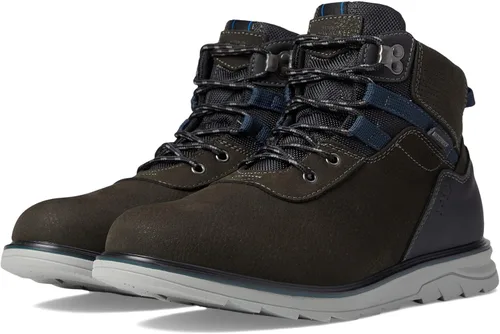 Vista 7 de Nunn Bush Luxor - Botas alpinas impermeables para hombre, de piel ligera marrón Crazy Horse