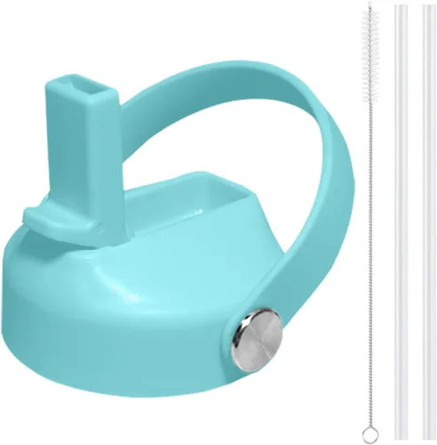 Vista 12 de SENDESTAR Spout Lid for Hydroflask Wide Mouth Water Bottle Fits 18 oz 20 oz 32 oz 40 oz 73 oz,Chug Cap Flexible Handle Compatible, Takeya, Simple
