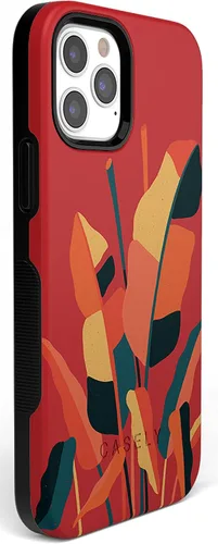 Vista 2 de Casely Funda para iPhone 11 Pro Max Let it Grow Banana Leaf Floral Diseño protector audaz