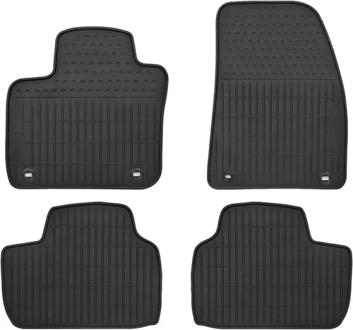 Vista 13 de Alfombrillas de suelo de coche personalizadas para Volvo S60 2011-2018 (no modelos Inscription) y V60 2015-2018, alfombrillas protectoras