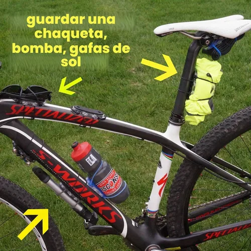 Vista 6 de BiKase Superband X: Soporte versátil para manillar de bicicleta, soporte universal para teléfono celular y accesorios para ciclismo, ATV, cochecito
