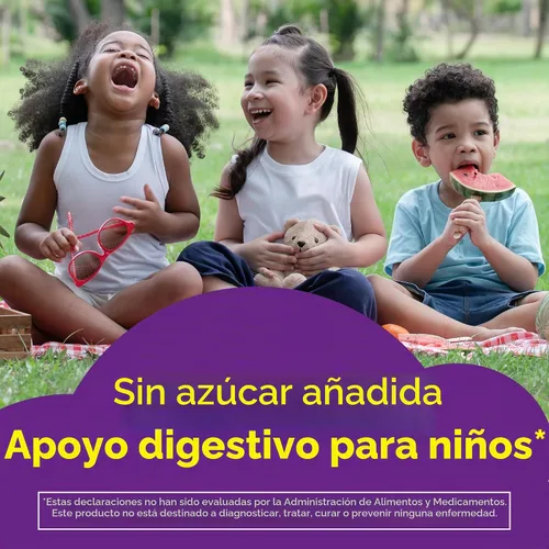 Vista 7 de Lil Critters Gomitas de fibra para niños para apoyo digestivo Sin azúcar