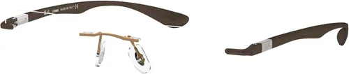 Vista 2 de Ray-Ban Rx8724 Titanium Rectangular Prescription Eyeglass Frames