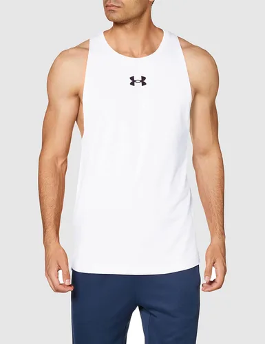 Vista 5 de Under Armour Camiseta de Algodón sin Mangas de la Línea Baseline para Hombre