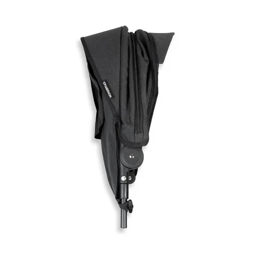 Vista 4 de WonderFold Toldo retráctil para cochecito – Ventana Peek-a-Boo – Paneles de malla transpirable – Visera opcional para protección solar adicional