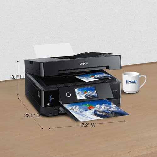 Vista 7 de Epson Expression Premium XP-7100 All-in-One Color Inkjet Printer - Print Scan Copy - 15 ppm, 5760 x 1440 dpi, 8.5 x 14, Auto 2-Sided Printing