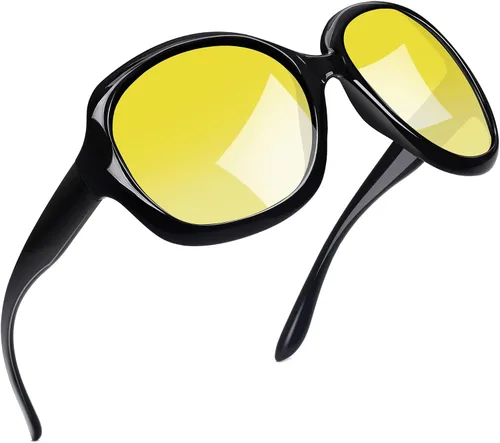 Vista 184 de Joopin Lentes de sol de gran tamaño para mujer, polarizados, grandes, para conducción, protección UV, grandes sombras