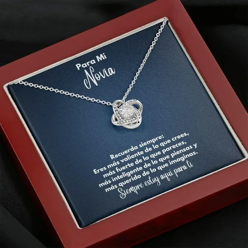 Vista 3 de Regalos Para Mi Novia - Quieres Ser Mi Novia, Regalo Para Mi Novia De Cumpleaños, Detalles Para Regalar A Tu Novia, Collar Para Graduación 2023