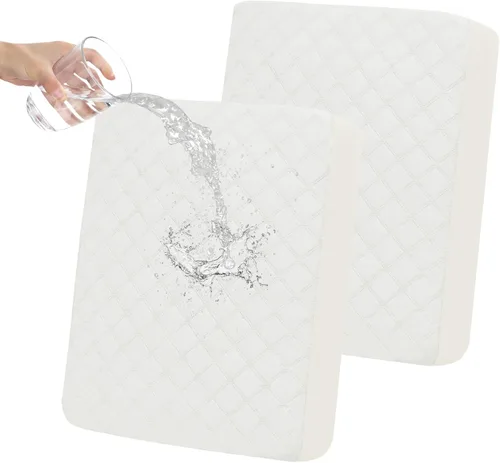 Vista 19 de Easy-Going Funda de cojín impermeable para silla, antideslizante, a prueba de fugas, acolchada y elástica, protector de muebles para perros, Beige