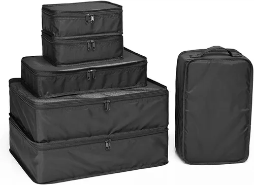 Vista 5 de Cubos JJ POWER de empacado para viajes. Bolsas de viaje que incluye bolsa de zapatos