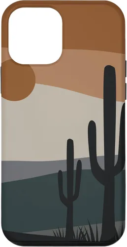 Vista 16 de Cute Desert Cactus Terracotta Southwestern Aesthetic Boho Case for iPhone 17